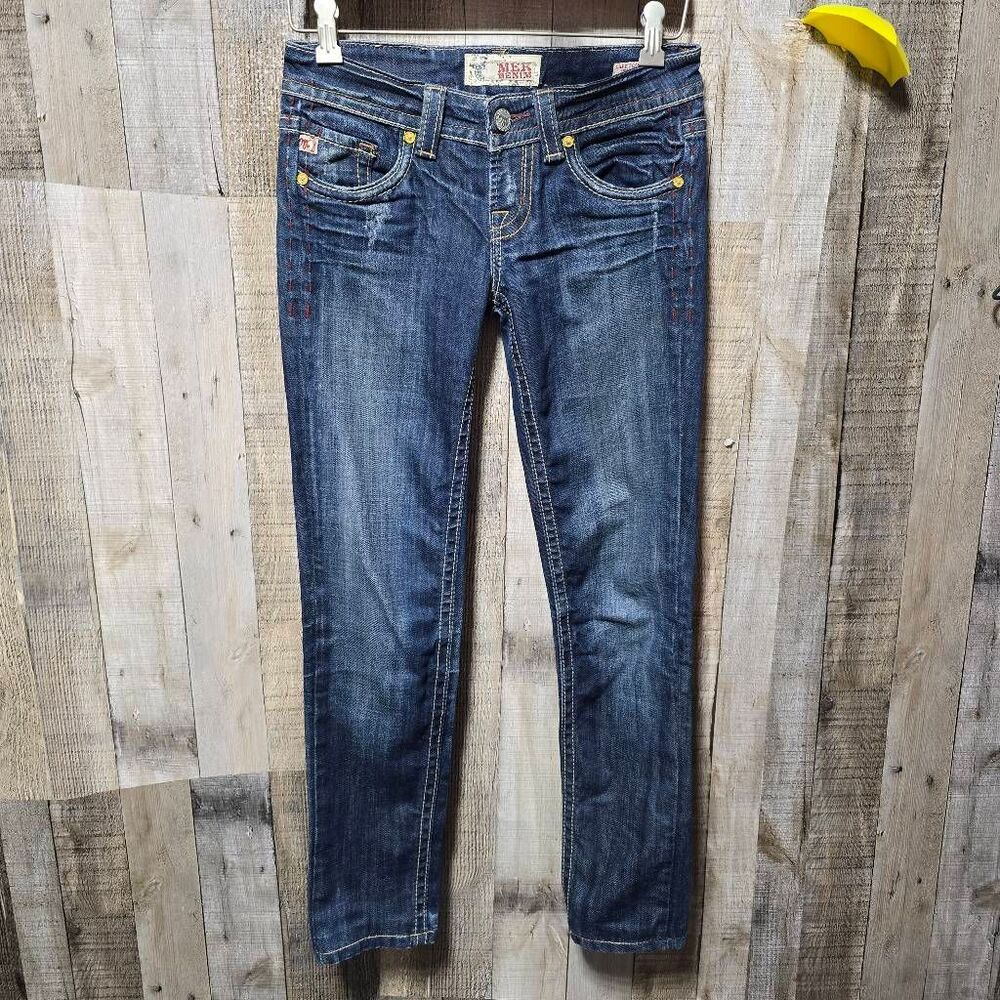 MEK Denim Cape Town Cigarette Skinny Jeans 25 Moto Trendy Biker Versatile School